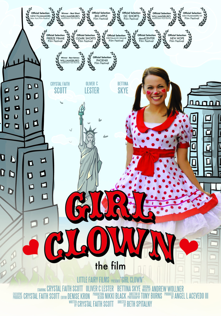 Girl Clown Short Film Poster